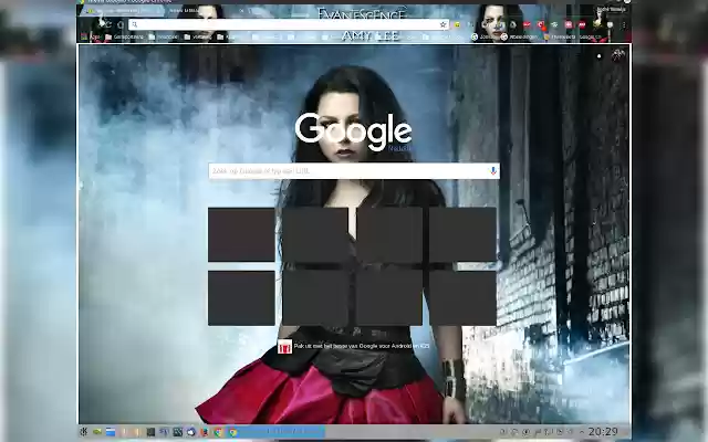 Amy Lee Red Dress  from Chrome web store to be run with OffiDocs Chromium online