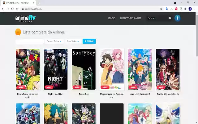 AnimeBlix Paginas para ver anime GRATIS  from Chrome web store to be run with OffiDocs Chromium online