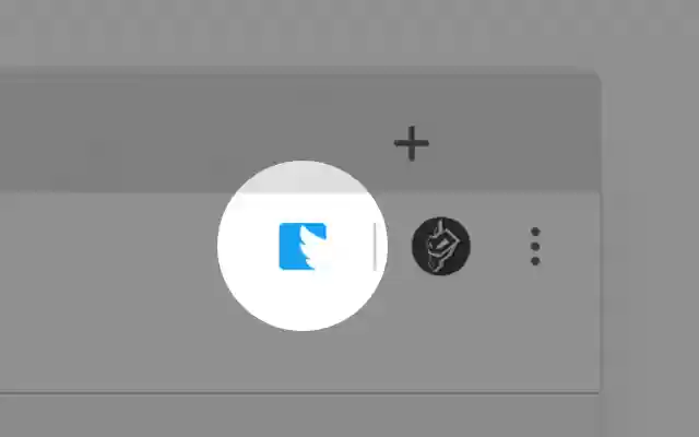 Anumang tweet button mula sa Chrome web store na tatakbo sa OffiDocs Chromium online