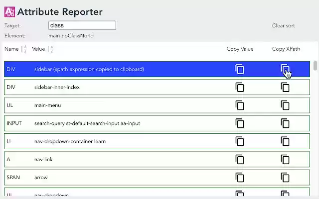 Attribute Reporter de la boutique en ligne Chrome à exécuter avec OffiDocs Chromium en ligne