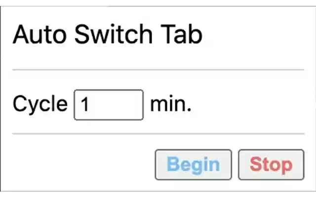 Auto Switch Tabs(自动切换标签)  from Chrome web store to be run with OffiDocs Chromium online