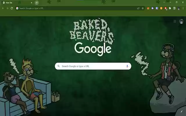 BakedBeavers Dark  from Chrome web store to be run with OffiDocs Chromium online