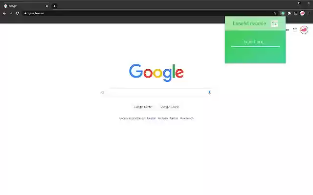 Chrome Web ストアの base64 デコーダーを OffiDocs Chromium オンラインで実行する