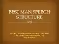 Best Man Speech Structure  from Chrome web store to be run with OffiDocs Chromium online