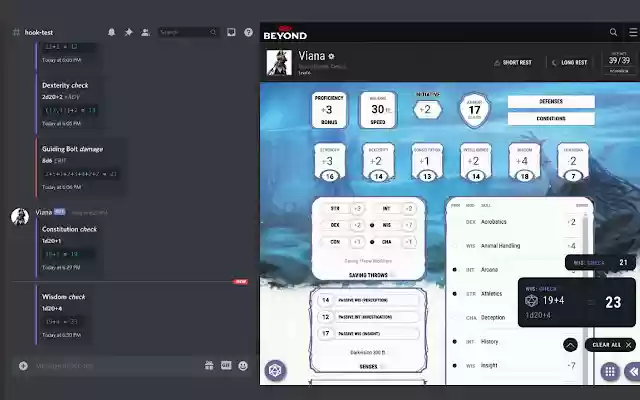 Beyond Discord  from Chrome web store to be run with OffiDocs Chromium online