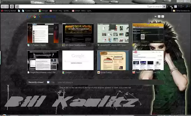 Bill Kaulitz  from Chrome web store to be run with OffiDocs Chromium online