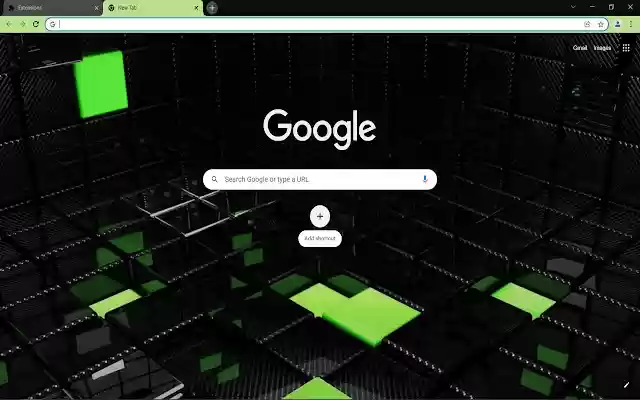 Black and Green Cube  from Chrome web store to be run with OffiDocs Chromium online