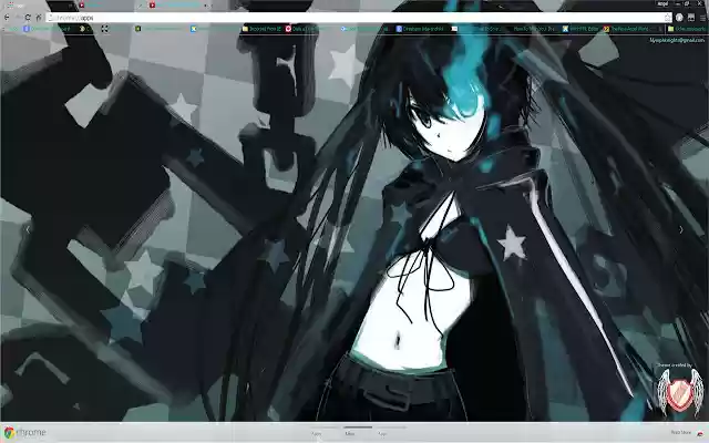 Black Rock Shooter 03 1366x768  from Chrome web store to be run with OffiDocs Chromium online