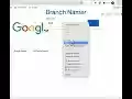 Branch Namer  from Chrome web store to be run with OffiDocs Chromium online