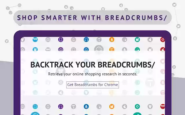 Breadcrumbs/ for online shopping  from Chrome web store to be run with OffiDocs Chromium online