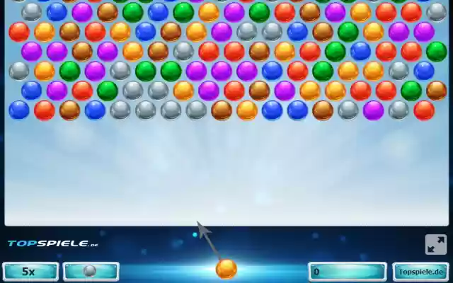 BUBBLE SHOOTER EXTREME  from Chrome web store to be run with OffiDocs Chromium online