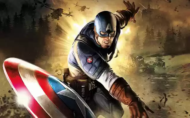 Captain America Winter Soldier  from Chrome web store to be run with OffiDocs Chromium online