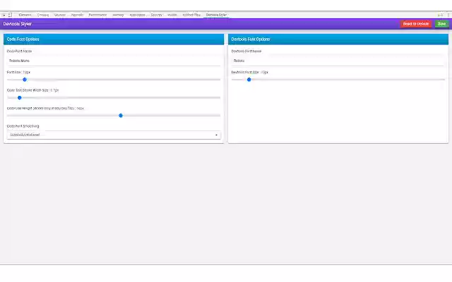 Chrome Devtools Styler  from Chrome web store to be run with OffiDocs Chromium online
