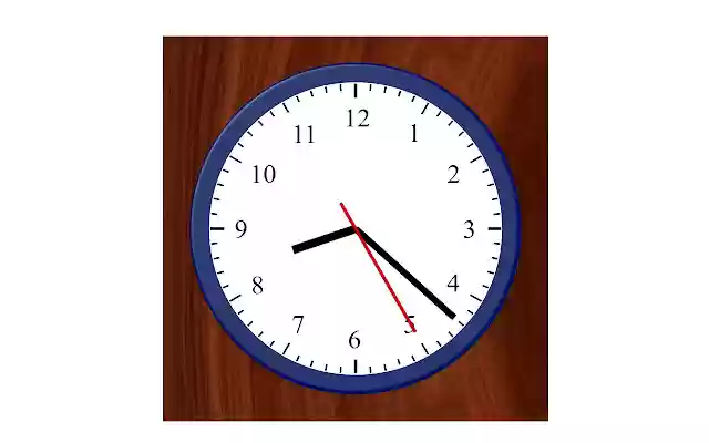 Clock  from Chrome web store to be run with OffiDocs Chromium online