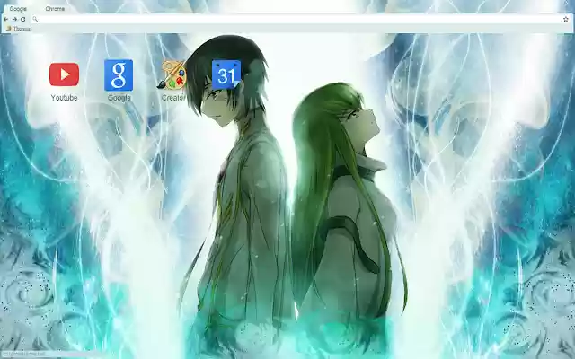 Code Geass C.C. and Sazuka theme 1280x720  from Chrome web store to be run with OffiDocs Chromium online