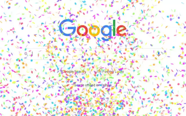 Confetti Rain  from Chrome web store to be run with OffiDocs Chromium online