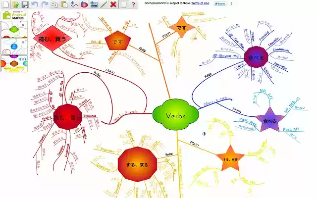 Connected Mind  from Chrome web store to be run with OffiDocs Chromium online