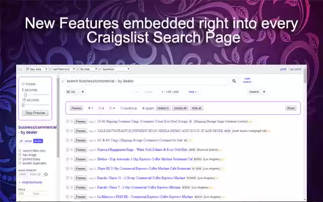 Craigslist Ad Preview  from Chrome web store to be run with OffiDocs Chromium online