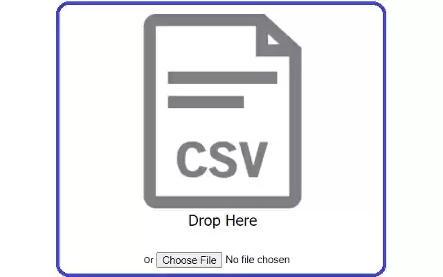 csv to Google Sheet  from Chrome web store to be run with OffiDocs Chromium online