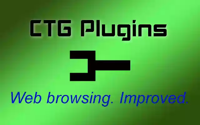 CTG Plugins  from Chrome web store to be run with OffiDocs Chromium online