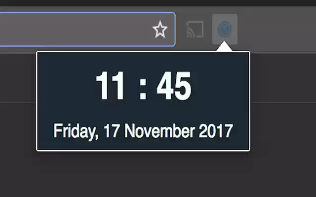 Current date and time.  from Chrome web store to be run with OffiDocs Chromium online