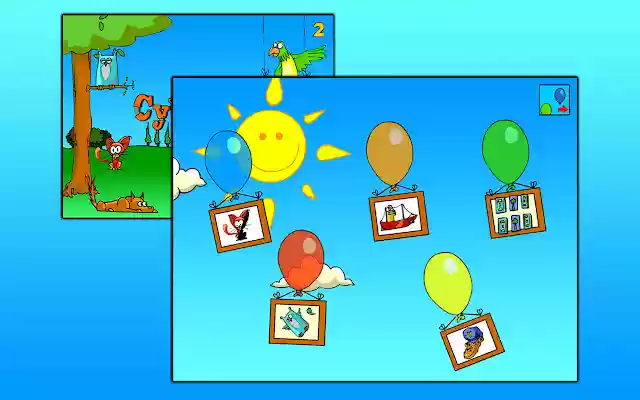 Cyberkidz preschool toddler games 2  from Chrome web store to be run with OffiDocs Chromium online