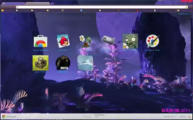 DAM3D Alien Swamp  from Chrome web store to be run with OffiDocs Chromium online