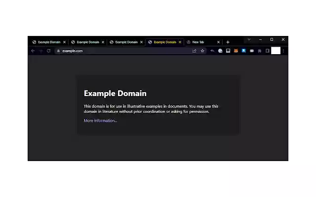 وضع Dark Theme Foreground Mode من متجر Chrome الإلكتروني ليتم تشغيله مع OffiDocs Chromium عبر الإنترنت