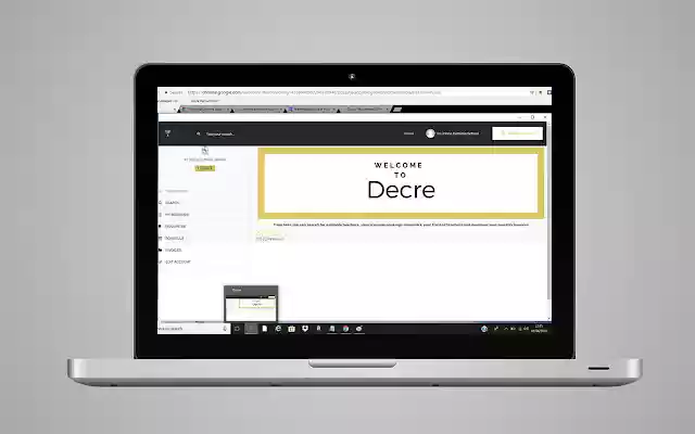 Decre  from Chrome web store to be run with OffiDocs Chromium online