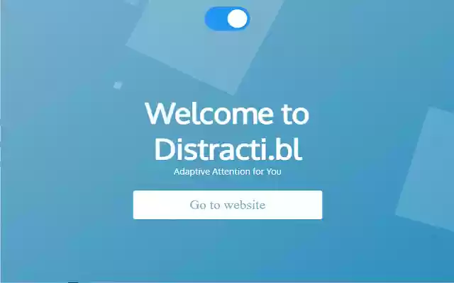 Distracti.bl Alpha  from Chrome web store to be run with OffiDocs Chromium online