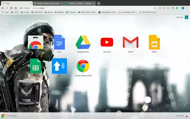 سيتم تشغيل سمة Division من متجر Chrome الإلكتروني باستخدام OffiDocs Chromium عبر الإنترنت