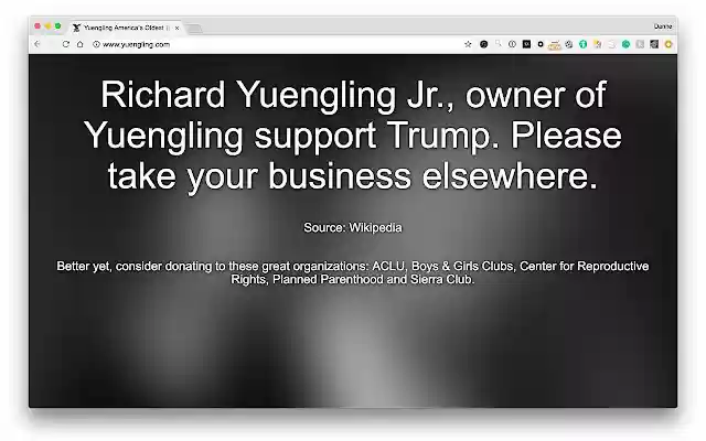 Dont Support Trump Supporters from Chrome web store to be run with OffiDocs Chromium online Dont Support Trump Supporters from Chrome web store to be run with OffiDocs Chromium online