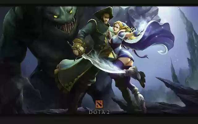 Dota 2 Crystal Maiden 1280 x 800  from Chrome web store to be run with OffiDocs Chromium online