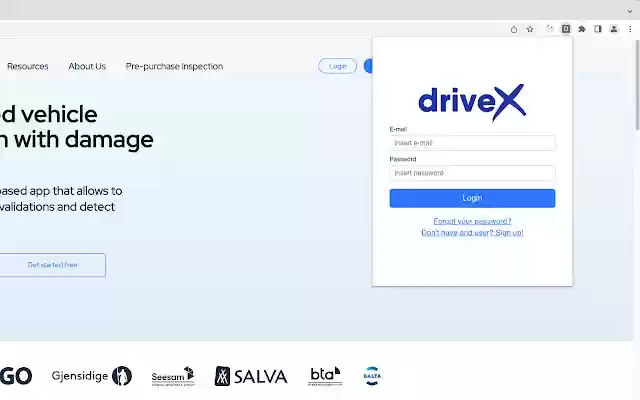 DriveX Chrome Extension  from Chrome web store to be run with OffiDocs Chromium online