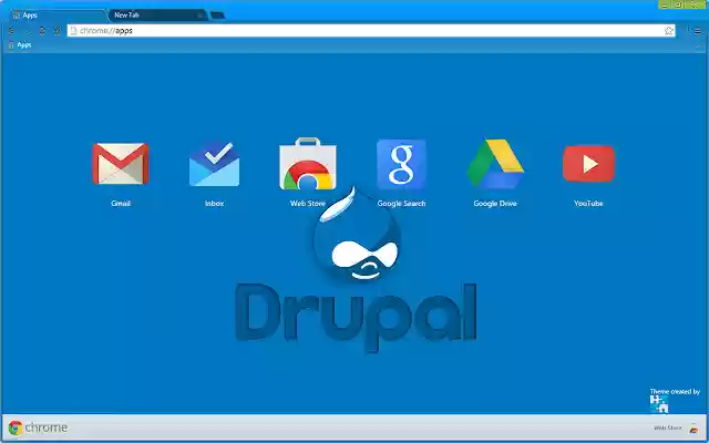 Drupal Theme  from Chrome web store to be run with OffiDocs Chromium online