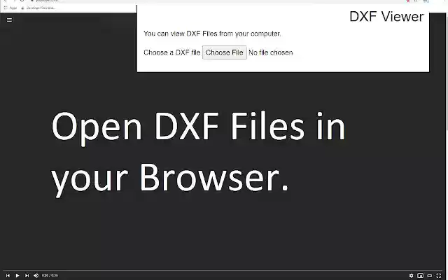 Засіб перегляду DXF із веб-магазину Chrome, який можна запускати з OffiDocs Chromium онлайн