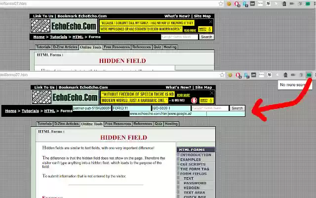 Edit Hidden Fields from Chrome web store to be run with OffiDocs Chromium online Edit Hidden Fields from Chrome web store to be run with OffiDocs Chromium online