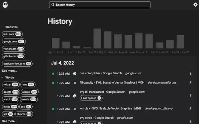 Egghead History מחנות האינטרנט של Chrome להפעלה עם OffiDocs Chromium באינטרנט