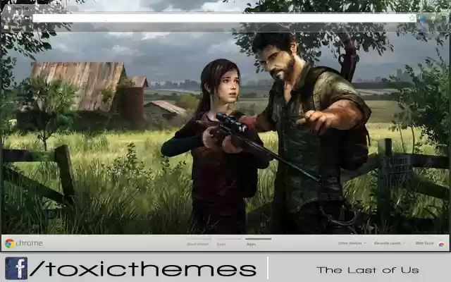 Ellie and Joel The Last of Us  from Chrome web store to be run with OffiDocs Chromium online