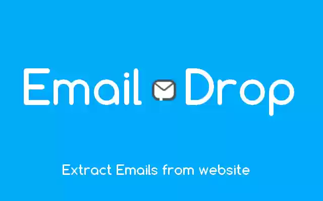 EmailDrop Extract Emails in 1 second  from Chrome web store to be run with OffiDocs Chromium online