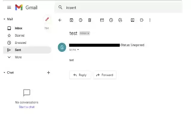 Email Tracker  from Chrome web store to be run with OffiDocs Chromium online