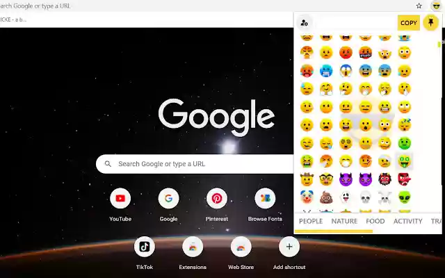 Emoji Keyboard Newin Chrome with by OffiDocs for