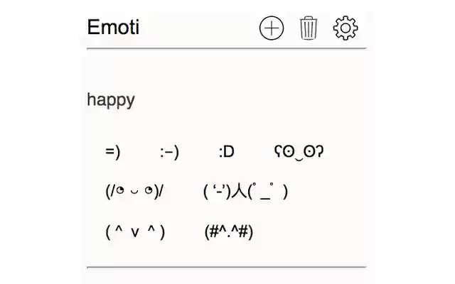Emoti  from Chrome web store to be run with OffiDocs Chromium online