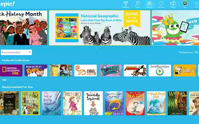 Epic! Unlimited Books for Kids from Chrome web store to be run with OffiDocs Chromium online Epic! Unlimited Books for Kids from Chrome web store to be run with OffiDocs Chromium online