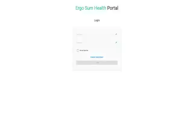 Ergo Sum Health Portal de Chrome web store se ejecutará con OffiDocs Chromium en línea