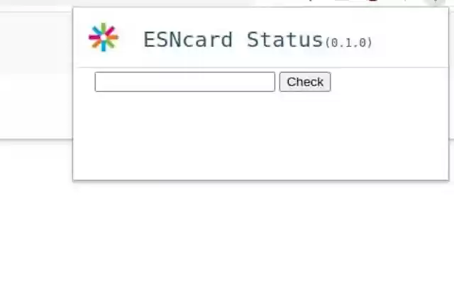 ESNcard  from Chrome web store to be run with OffiDocs Chromium online