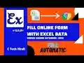 Excel Data Filler CTH  from Chrome web store to be run with OffiDocs Chromium online