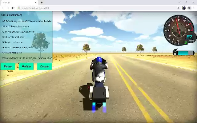 Extreme Motorbike Driving Game aus dem Chrome Web Store kann mit OffiDocs Chromium online ausgeführt werden