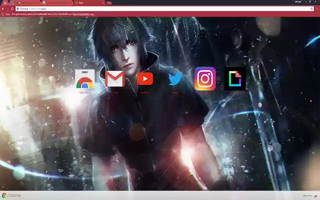 Final Fantasi XV | TEMA Noctis Lucis Caelum dari toko web Chrome untuk dijalankan dengan OffiDocs Chromium online