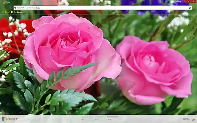 Flower Pink Rose  from Chrome web store to be run with OffiDocs Chromium online